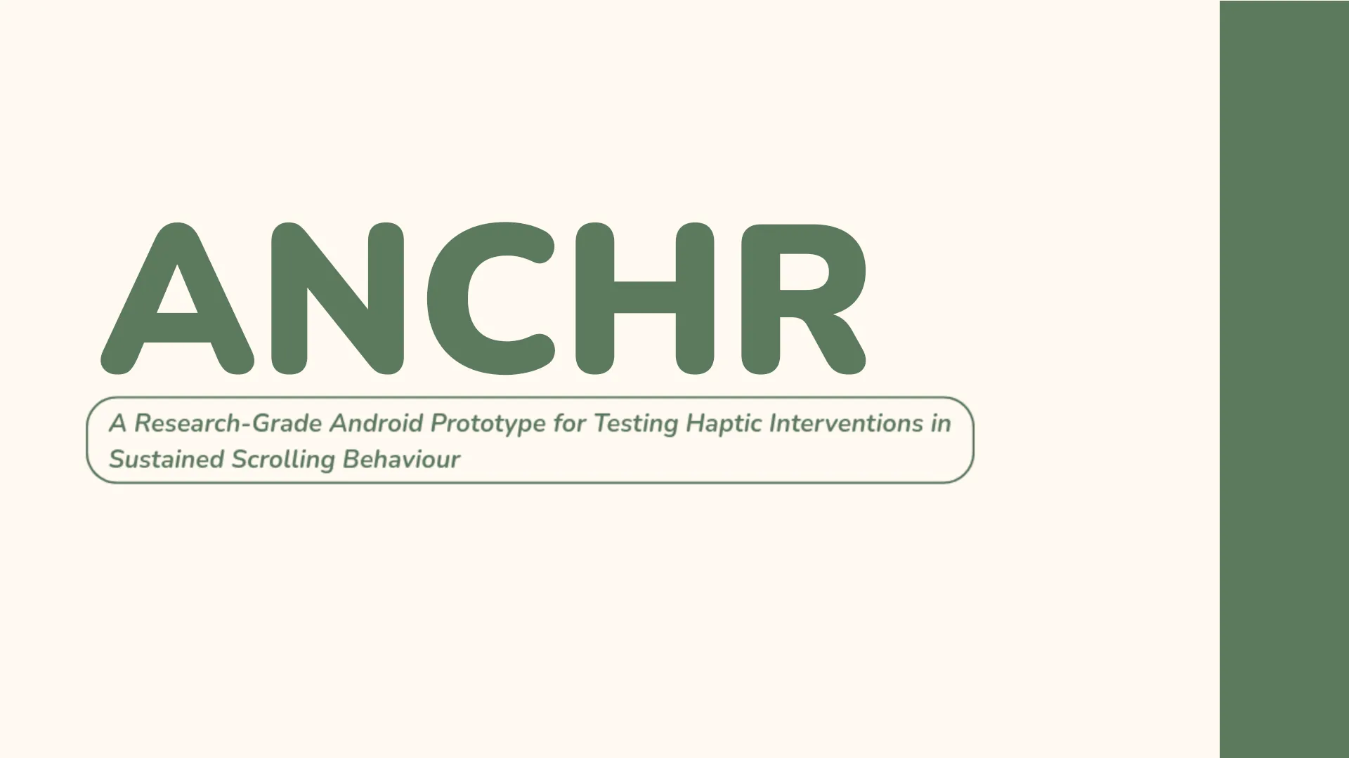 Anchr